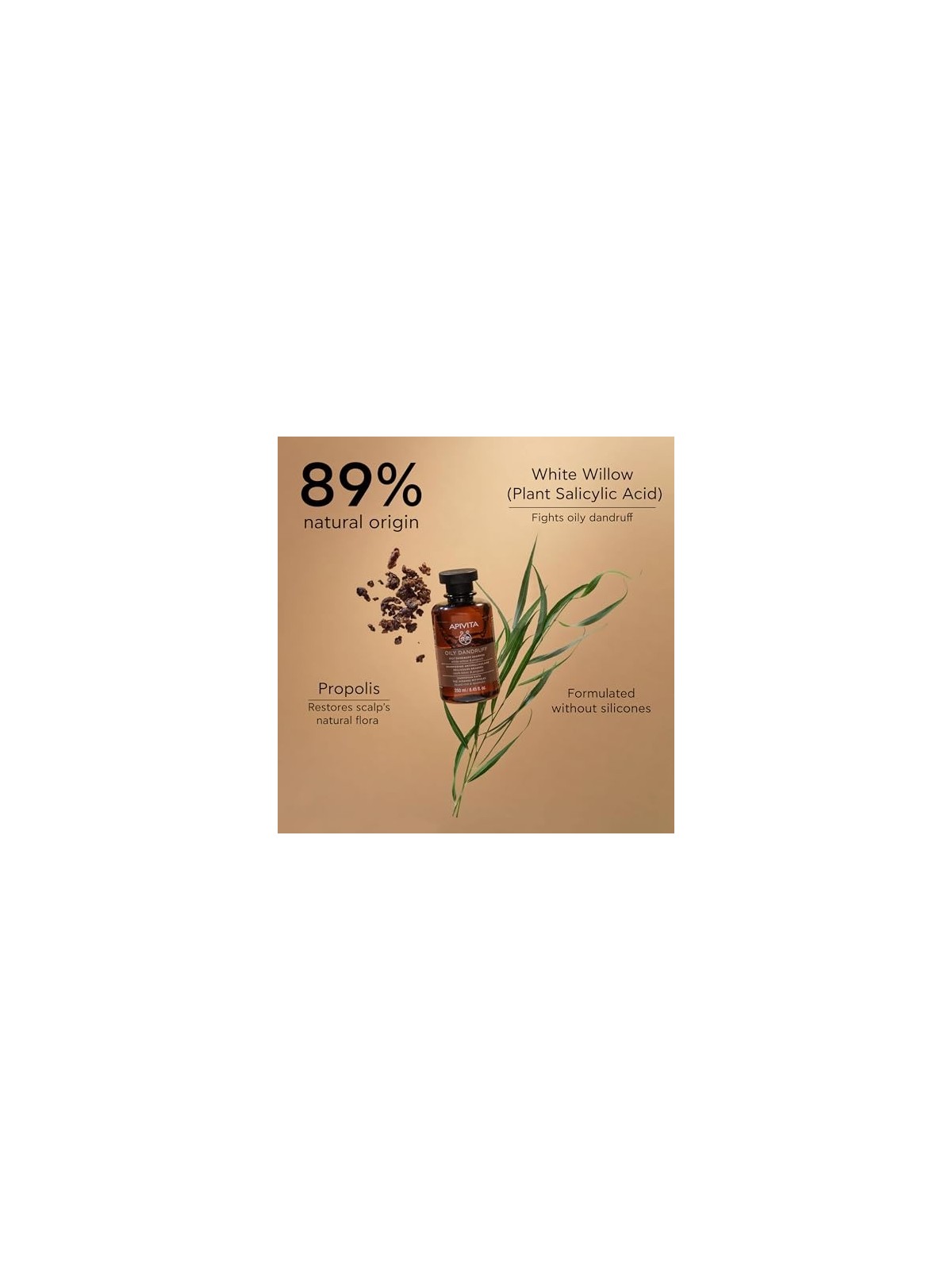 Shampoo Antiforfora Capelli Grassi Apivita 250ml