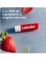 Labello Balsamo labbra curativo e brillante alla fragola unisex 48g
