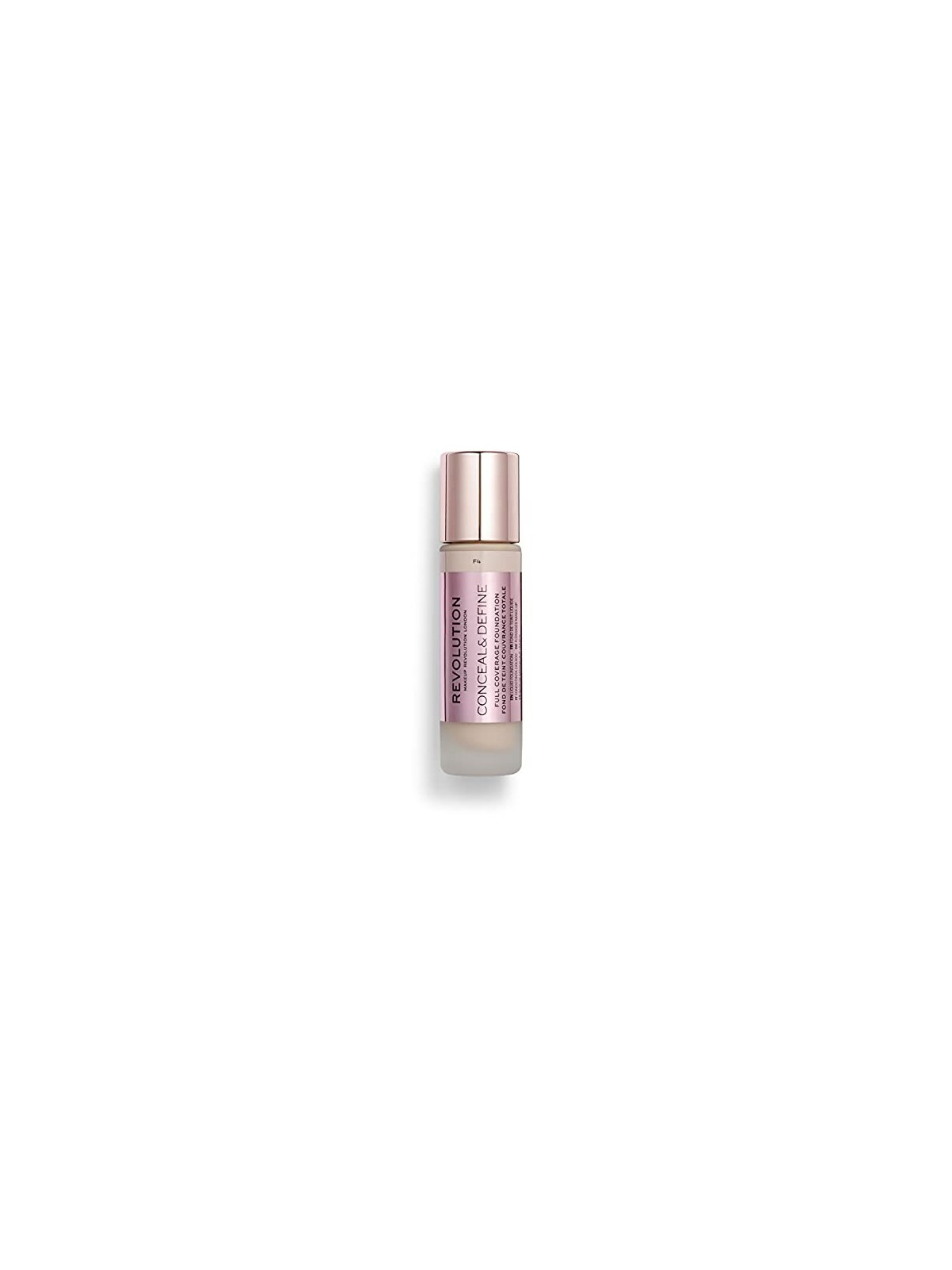 Fondotinta Revolution Make Up CONCEAL DEFINE F4 donna