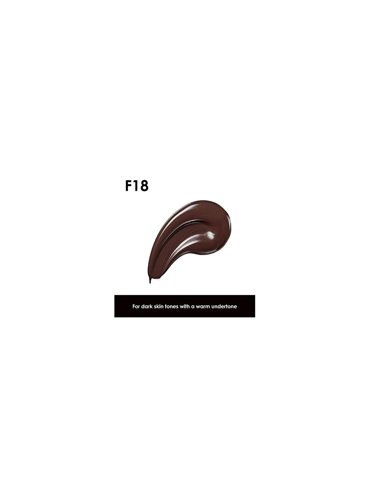 Makeup Revolution Conceal Define Cream Foundation F 18