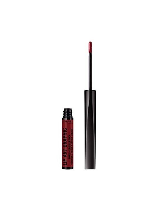 Rimmel London LIP ART GRAPHIC delineatore e rossetto liquido 810be free 5ml donna