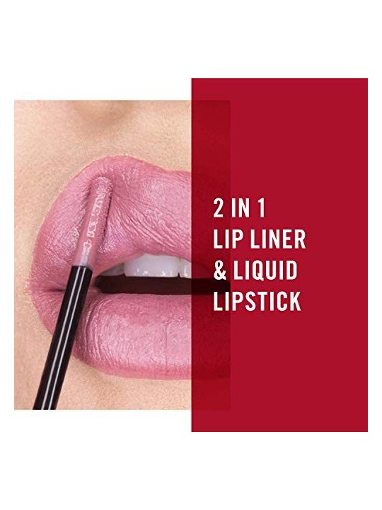 Rimmel London LIP ART GRAPHIC delineatore e rossetto liquido 810be free 5ml donna