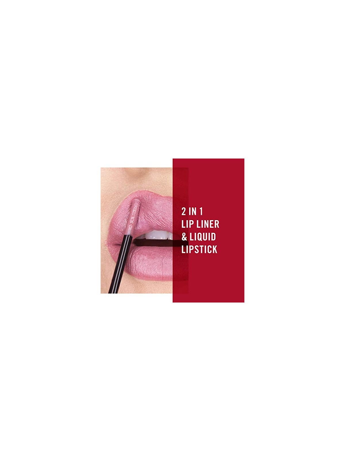 Rimmel London LIP ART GRAPHIC delineatore e rossetto liquido 810be free 5ml donna