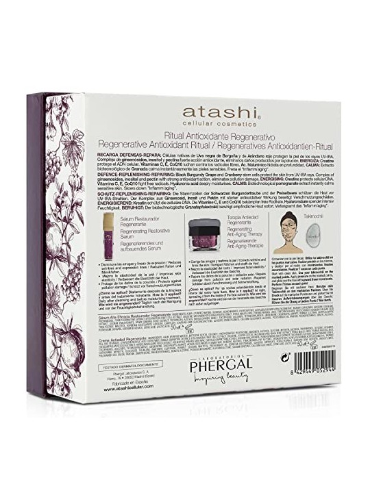 Atashi ANTIOXIDANTE set 3 unitï¿½ï¿½ unisex
