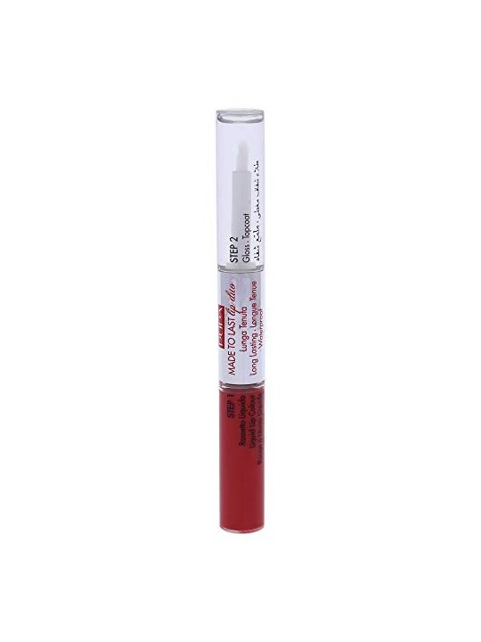 Pupa Lungo Colore Labbra Liquido 2 x 4 ml donna 018 Imperial Red