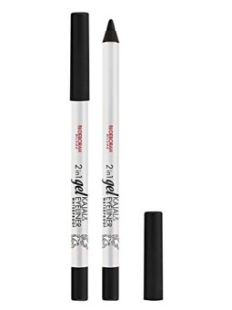 Eyeliner 2-in-1 Deborah Ombretto Impermeabile Kajal Nero donna
