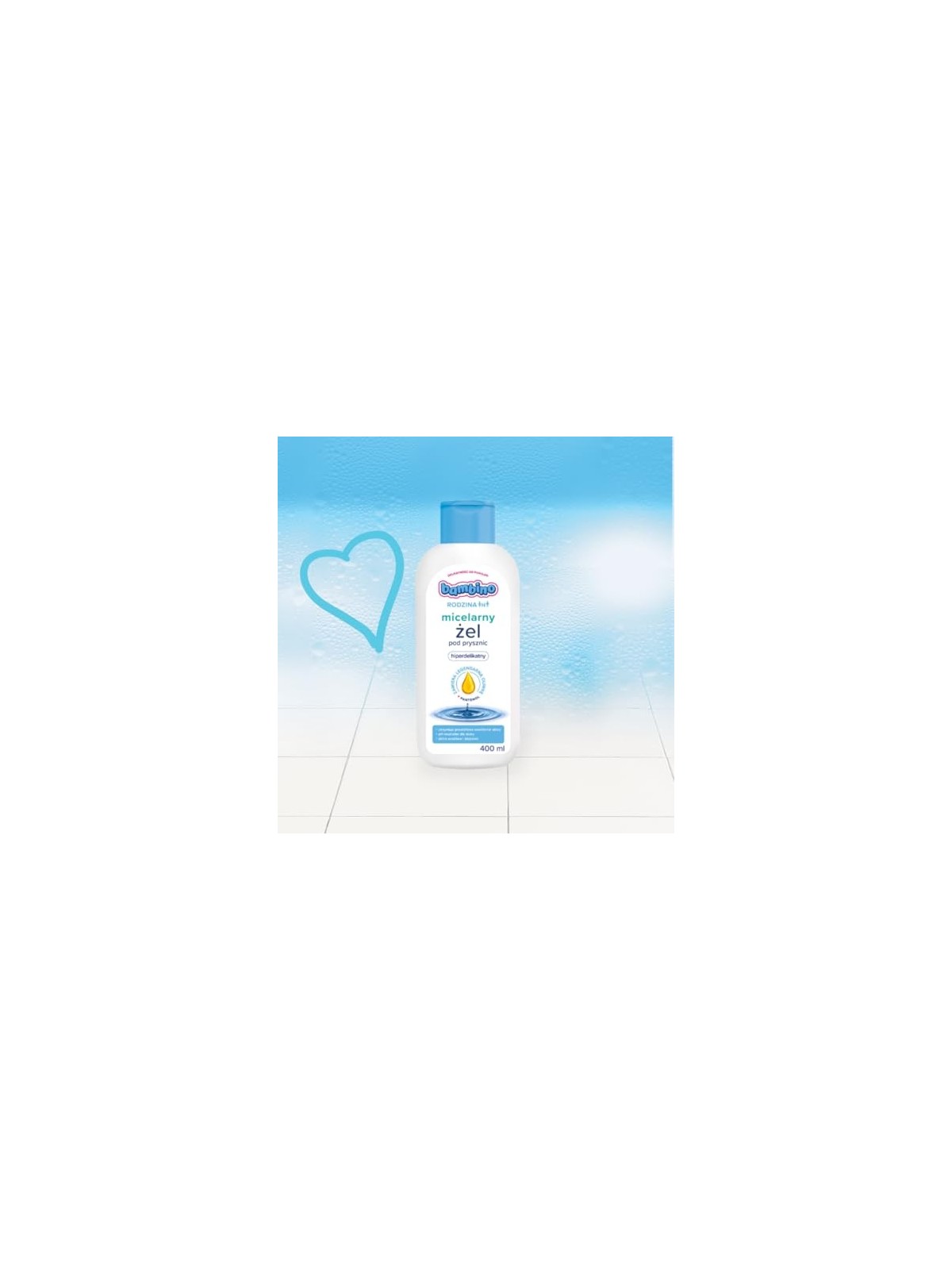 Gel doccia iperdelicato BAMBINO Famiglia 400ml