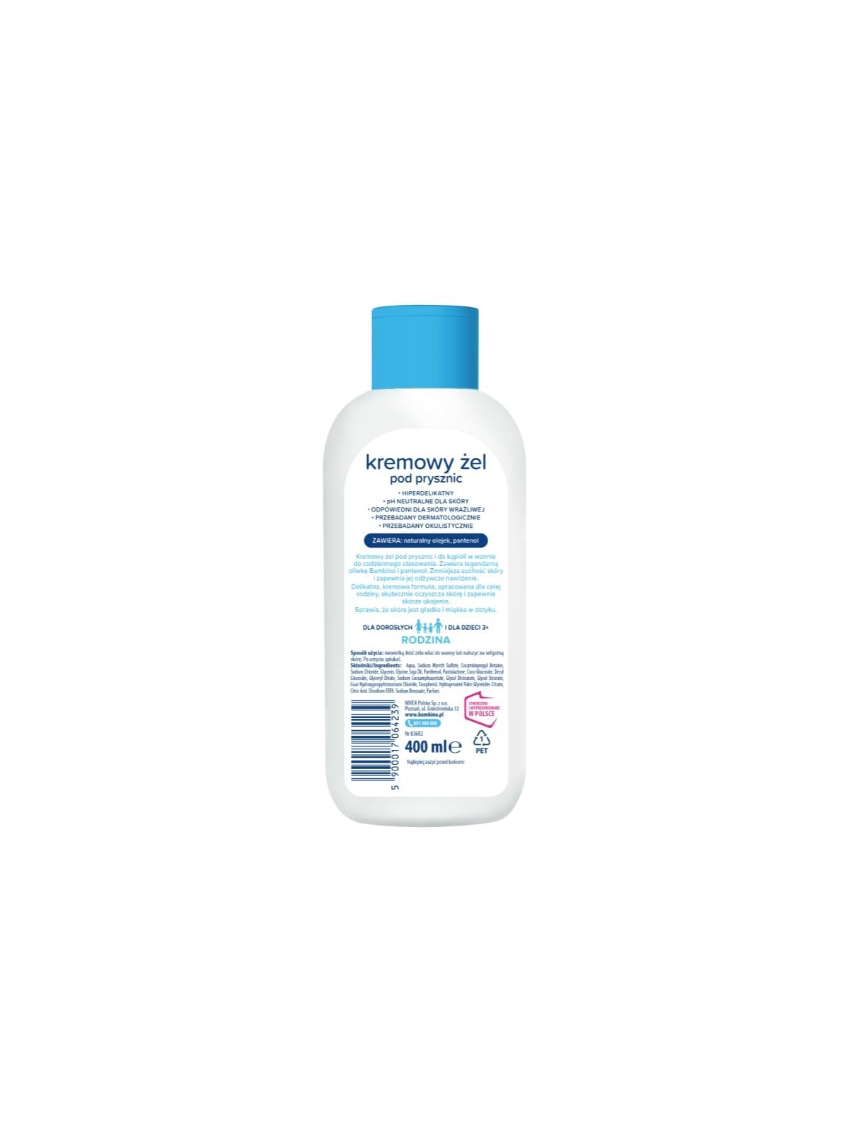 Gel doccia cremoso iperdelicato 400ml