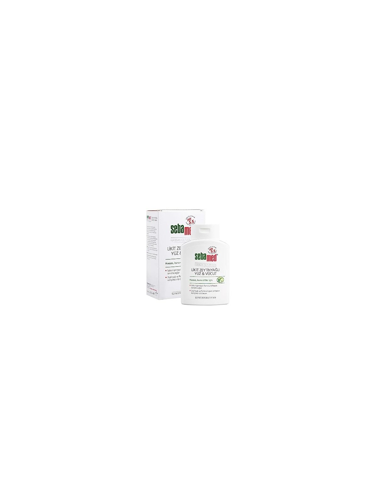 Sebamed Olive Face & Body Wash donna 200ml For Sensitive Skin