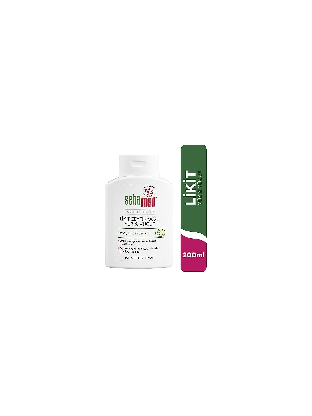 Sebamed Olive Face & Body Wash donna 200ml For Sensitive Skin