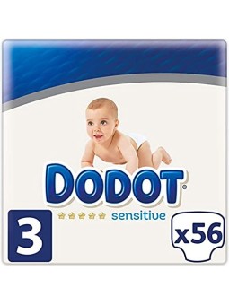 Dodot DODOT SENSITIVE pannolini taglia 3 610 kg 56 unit unisex