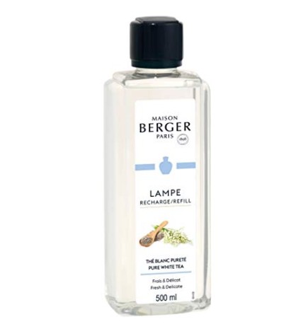 Ricarica lampada da tï¿½ï¿½ bianco puro 500ml per donna Maison Berger Paris