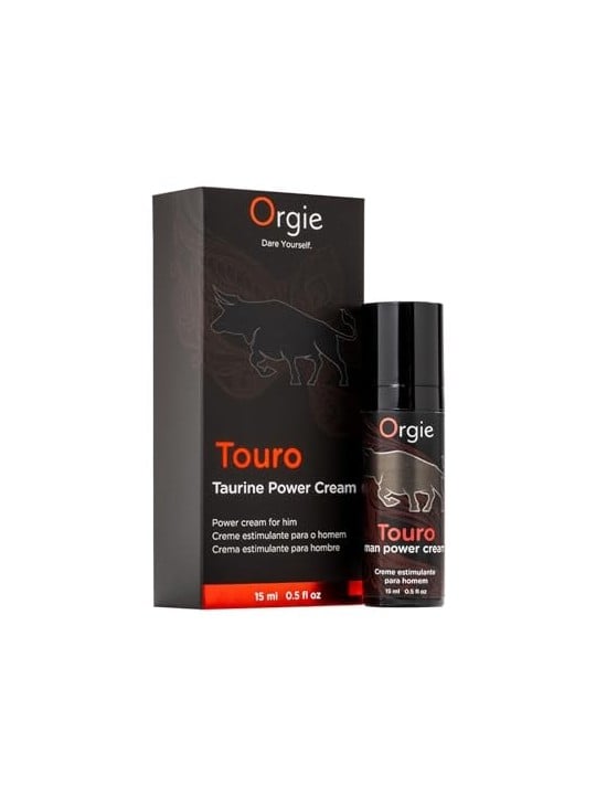 ORGIE Touro Taurine Power for Men crema rinforzante per lerezione 15ml