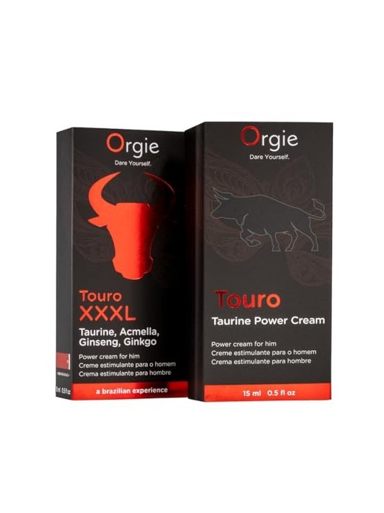 ORGIE Touro Taurine Power for Men crema rinforzante per lerezione 15ml