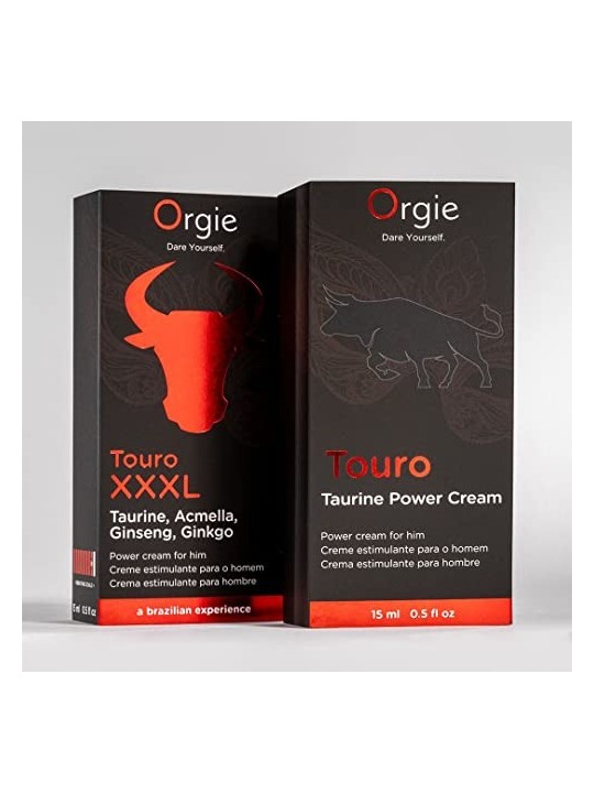ORGIE Touro Taurine Power for Men crema rinforzante per lerezione 15ml