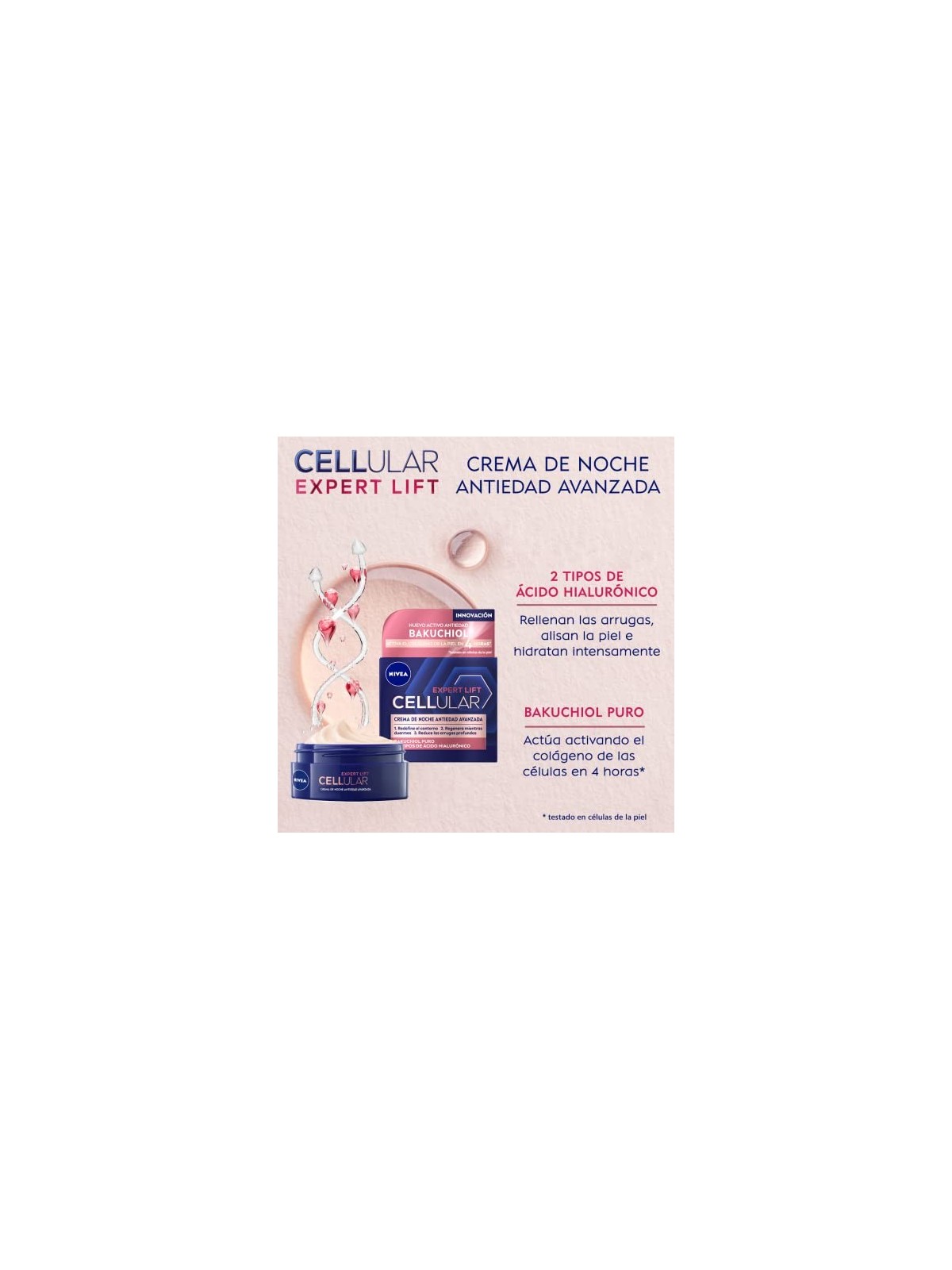 Nivea CELLULAR FILLER Elasticit Crema Notte 50ml Donna