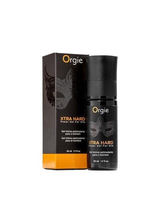 ORGIE Xtra Hard Power Gel per lui gel rinforzante per leccitazione e lerezione 50ml