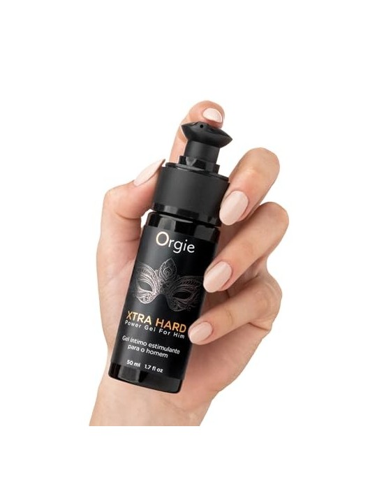 ORGIE Xtra Hard Power Gel per lui gel rinforzante per leccitazione e lerezione 50ml