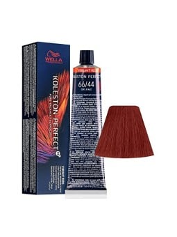 Wella Professionals Koleston Perfect Me Tinta Permanente per Capelli 6644 Biondo Scuro Rosso Intenso 60ml donna