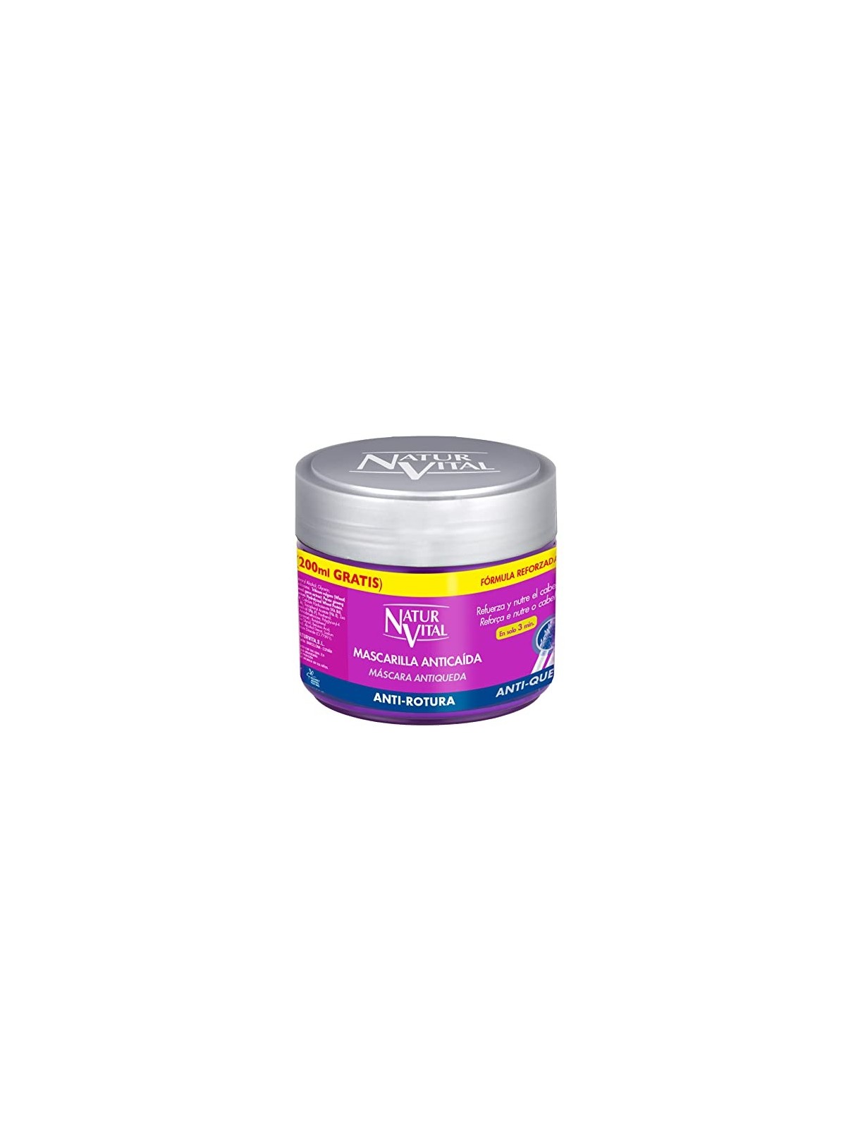 Natur Vital MASCHERA ANTICADUTA trattamento capillare antirottura 500ml unisex