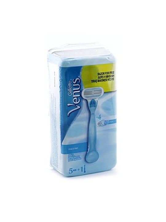 Gillette Venus Rasoio da donna 5 testine di ricambio