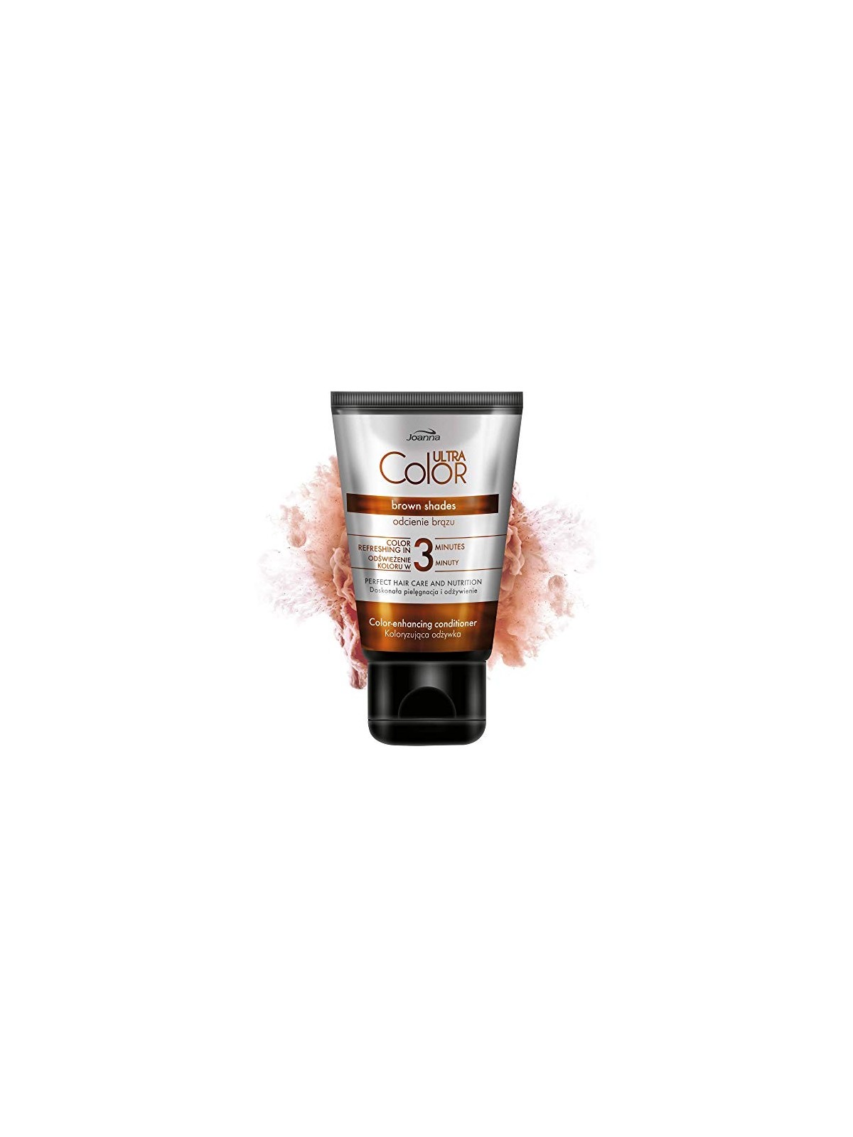 JOANNA Ultra Color ColorEnhancing Conditioner balsamo colorante castano caldo Tonalit Marrone