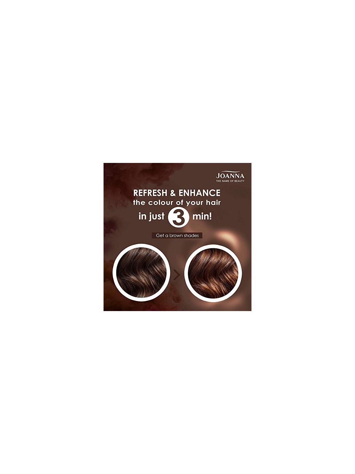 JOANNA Ultra Color ColorEnhancing Conditioner balsamo colorante castano caldo Tonalit Marrone