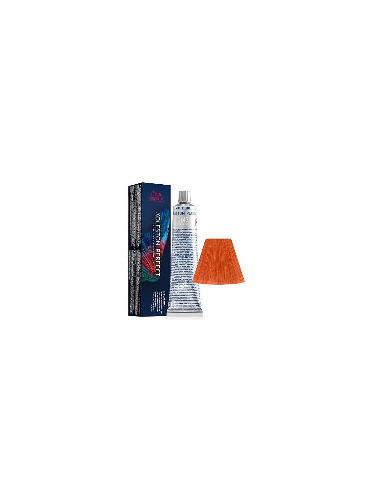 Tinta Capelli Wella Koleston Perfect 0/43 Rosso Dorato 60ml