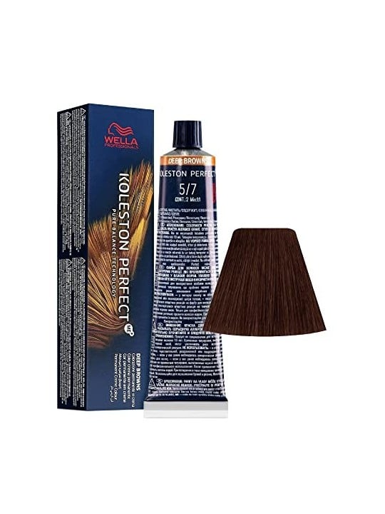 Tinta Capelli Wella Koleston Perfect Me 57 Castano Chiaro 60ml