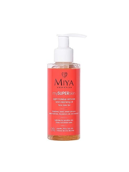 MIYA My Super Skin olio leggero per struccare e pulire il viso 140ml