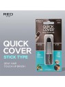 Kiss My Face Stick per ritocco capelli grigi Quick Cover 6 g donna Black
