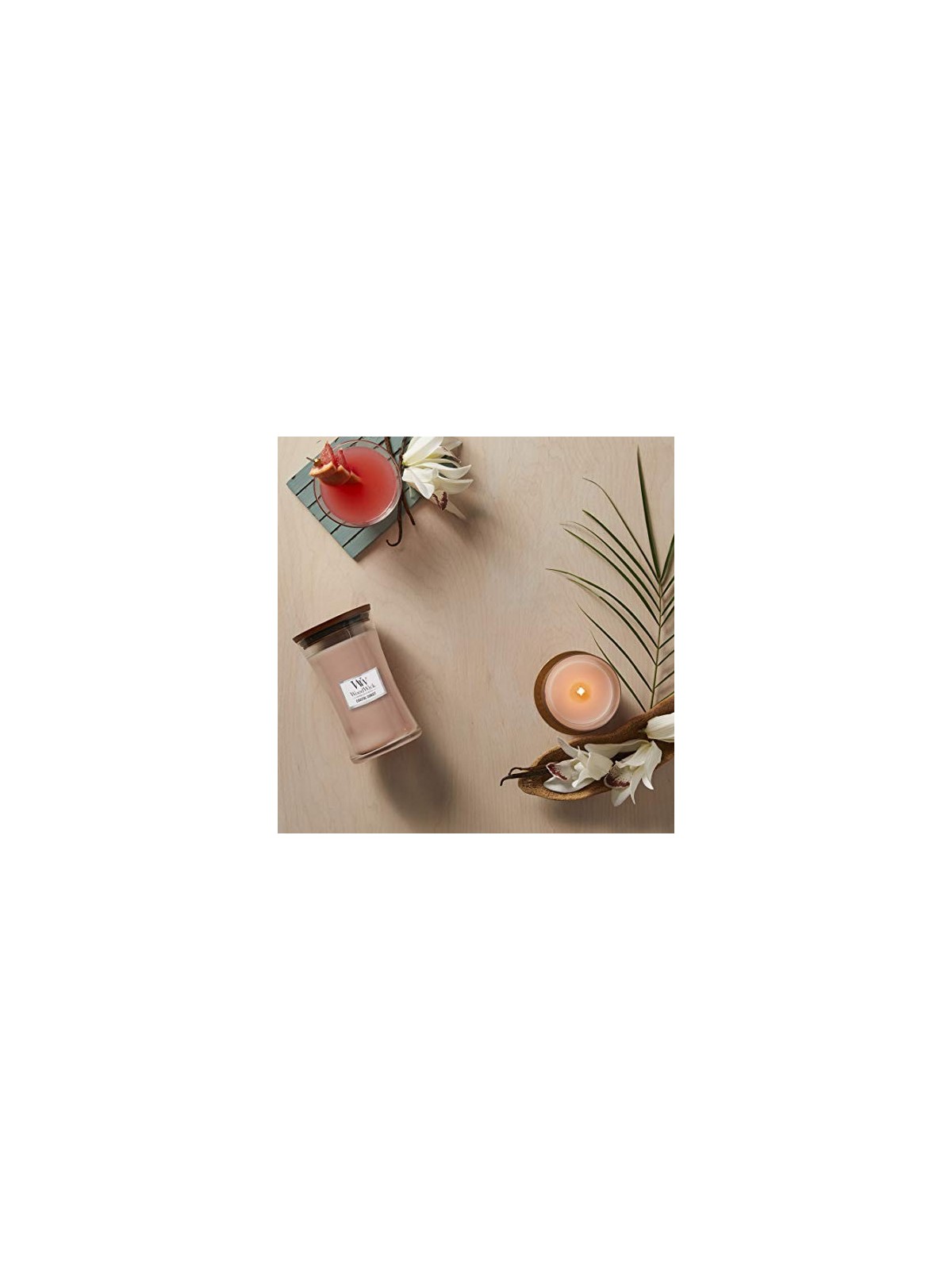 WoodWick Candela Profumata Coastal Sunset 609 g unisex 609 5g