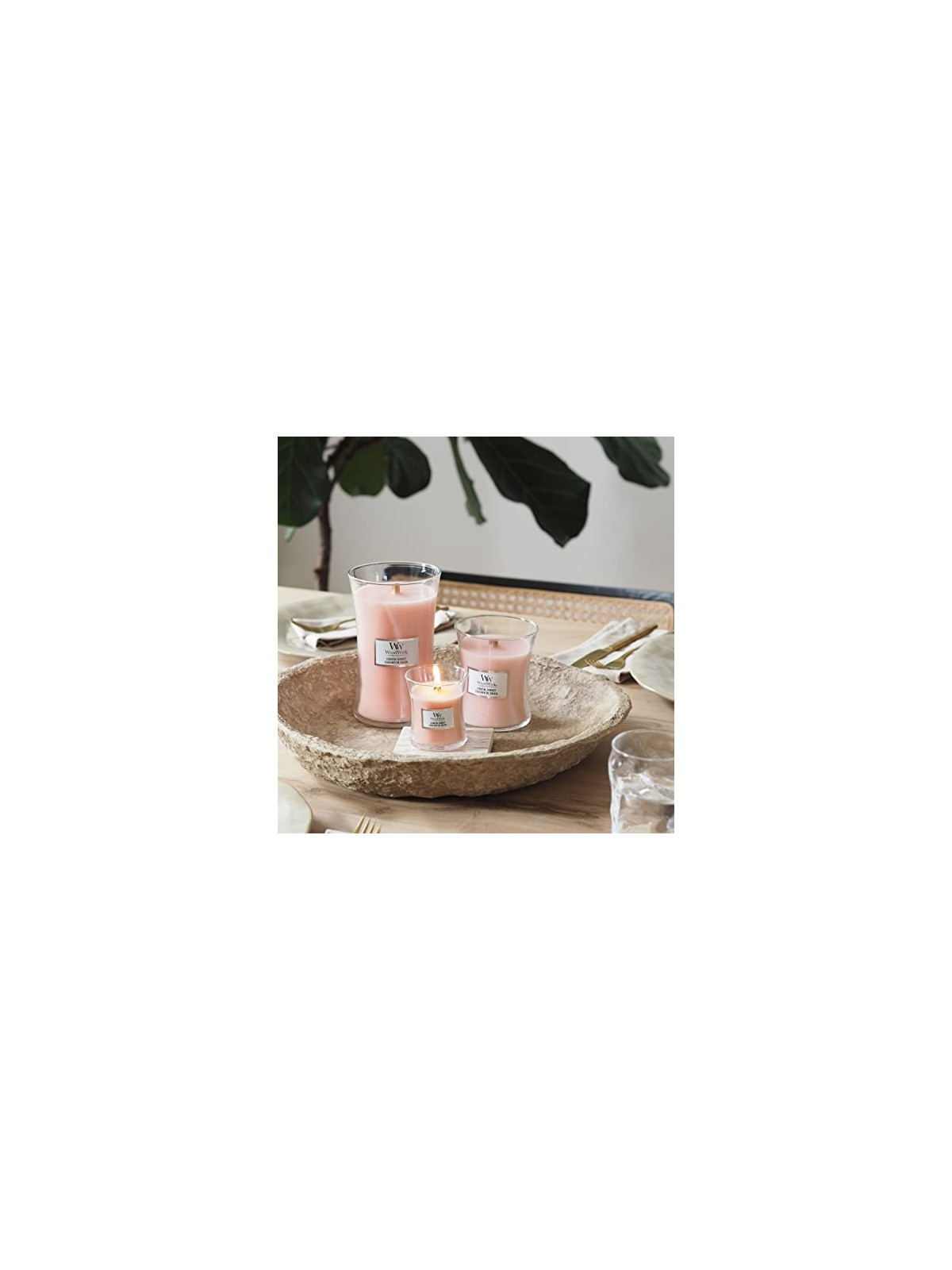WoodWick Candela Profumata Coastal Sunset 609 g unisex 609 5g
