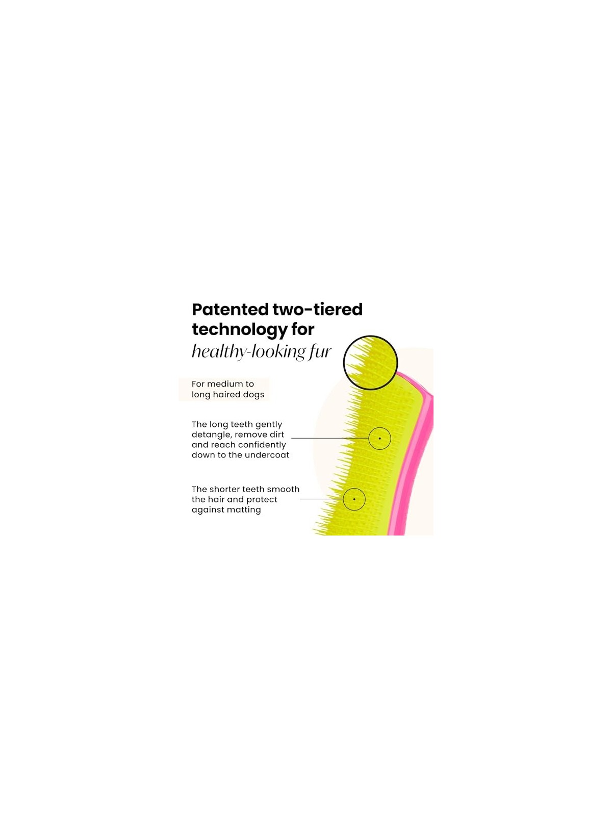 Pet Teezer Detangling Pink