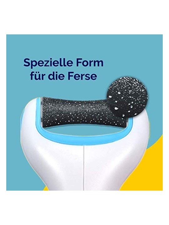 Scholl Velvet Smooth 2 pezzi Testina rotativa per talloni screpolati donna