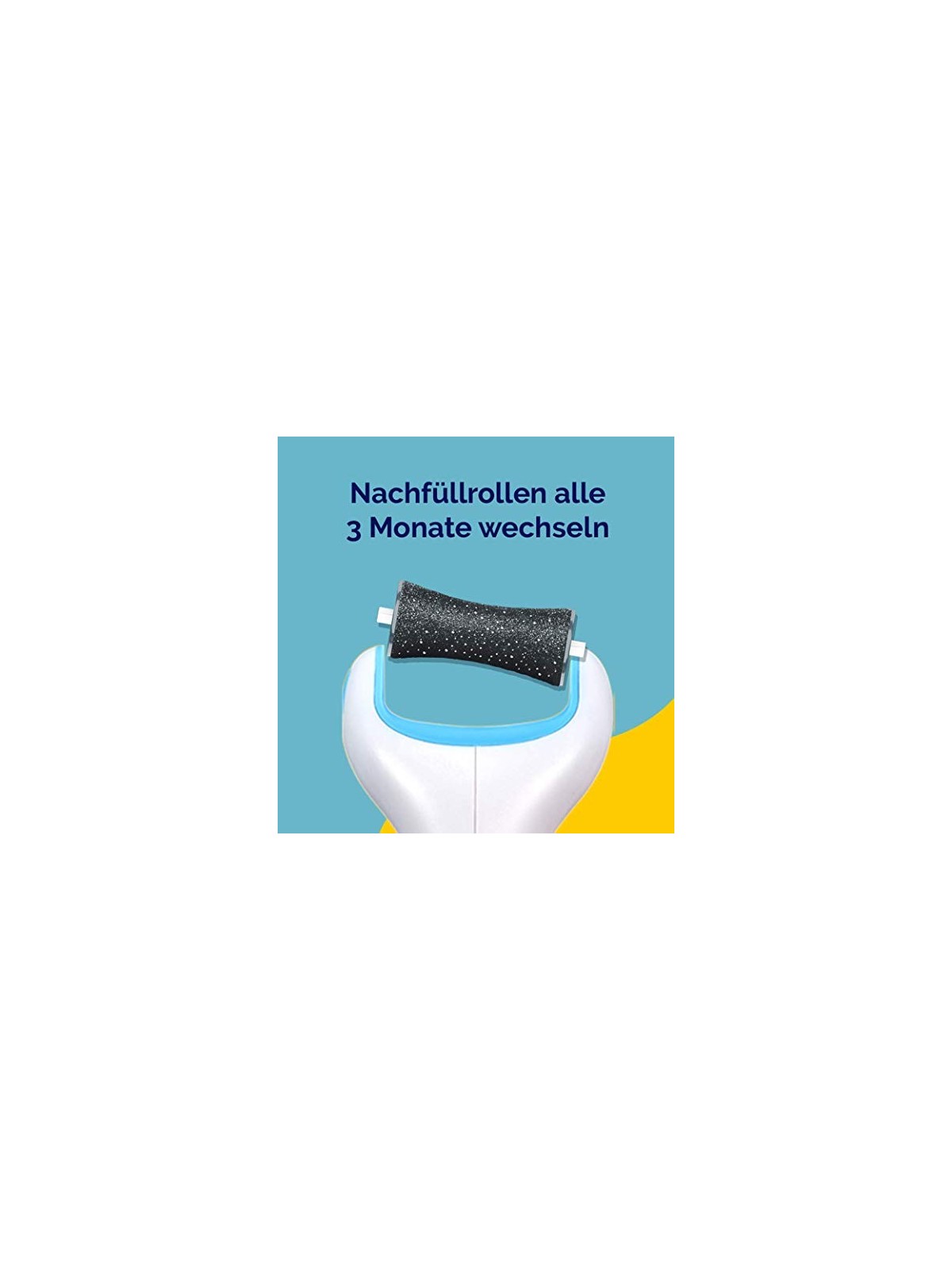 Scholl Velvet Smooth 2 pezzi Testina rotativa per talloni screpolati donna