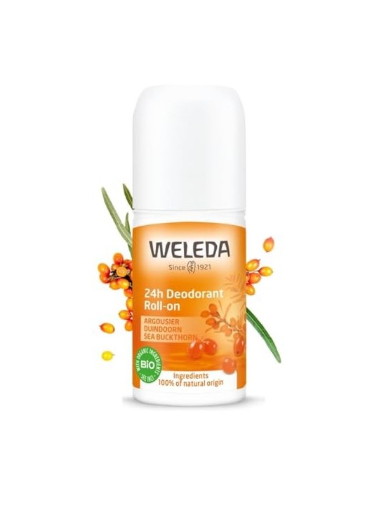 Weleda Sea Buckthorn 24H Roll-On Deodorant unisex 50ml