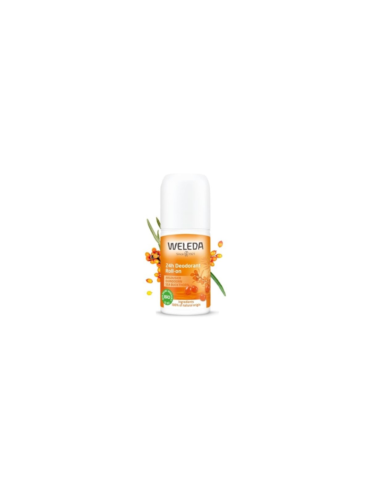 Weleda Sea Buckthorn 24H Roll-On Deodorant unisex 50ml