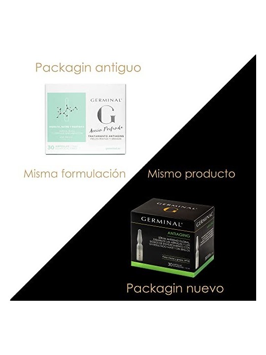 Ampolle Germinal anti-etï¿½ï¿½ per pelli miste e grasse