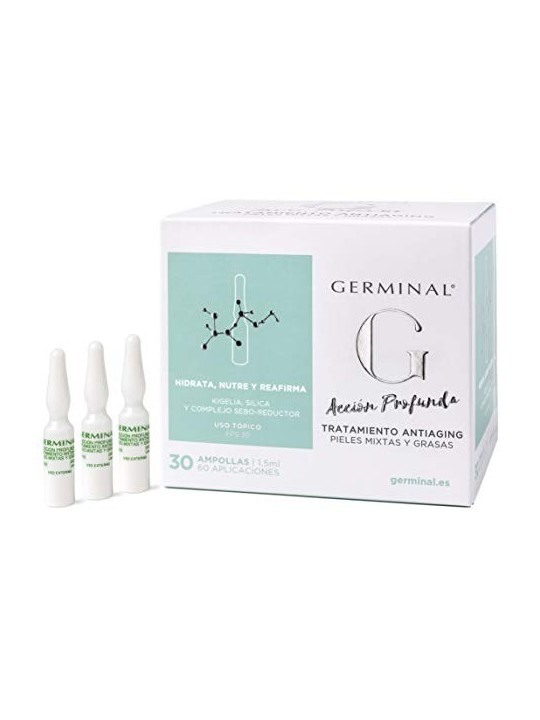 Ampolle Germinal anti-etï¿½ï¿½ per pelli miste e grasse