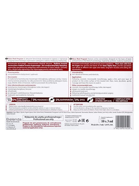 Concentrato Attivo con Cellule Staminali Vegetali 10x3ml
