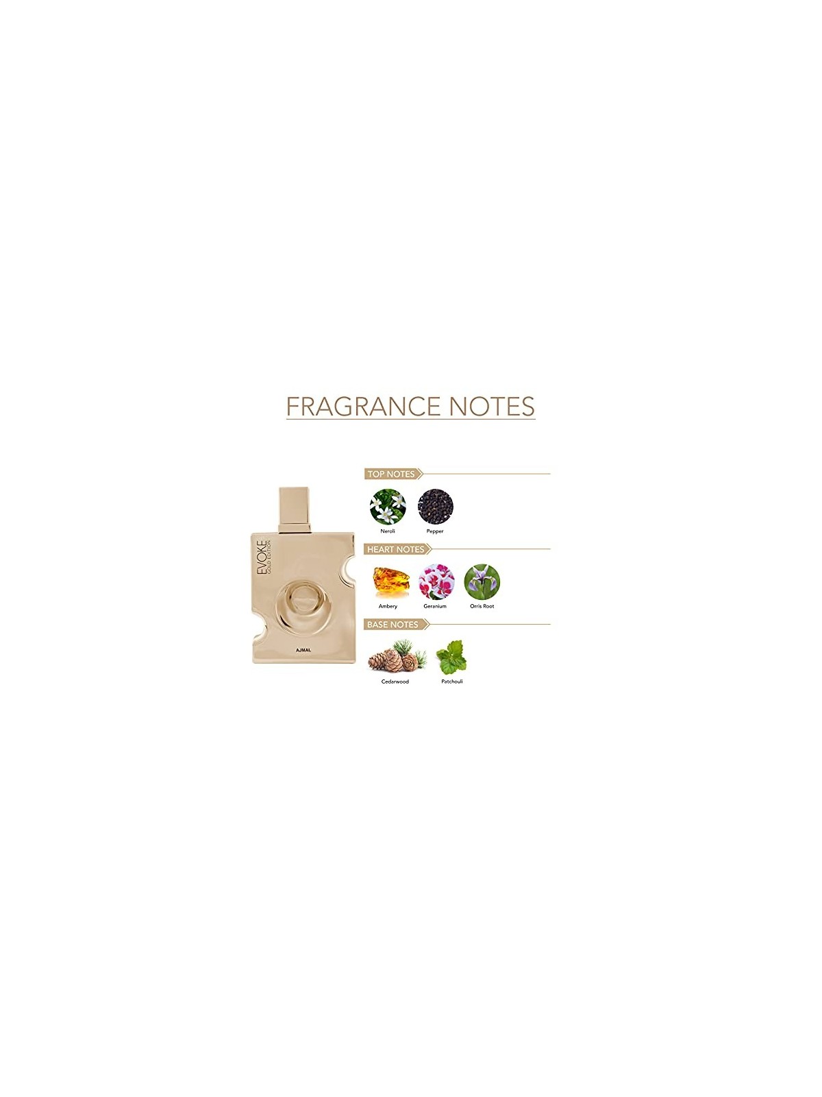 Ajmal Evoke Gold Him eau de parfum uomo 90ml