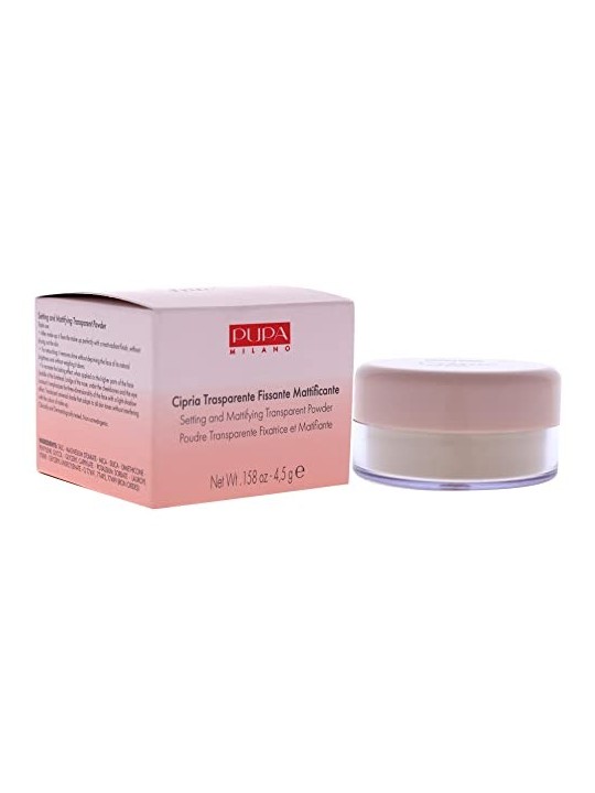 Pupa Prime Me Setting & Mattifying Loose Powder 4,5g