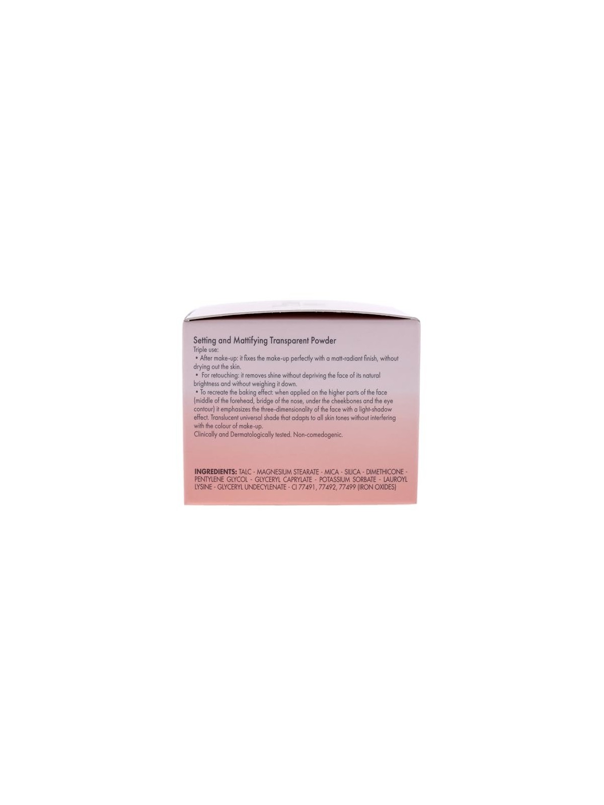 Pupa Prime Me Setting & Mattifying Loose Powder 4,5g