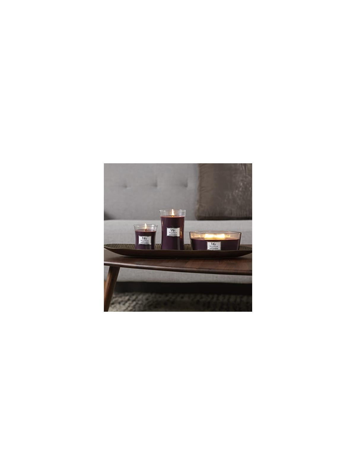WoodWick Spiced Blackberry Ship - Scented Candle 453.6g