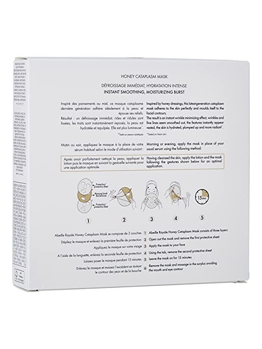 Guerlain ABEILLE ROYALE maschera cataplasma al miele 4 unit donna