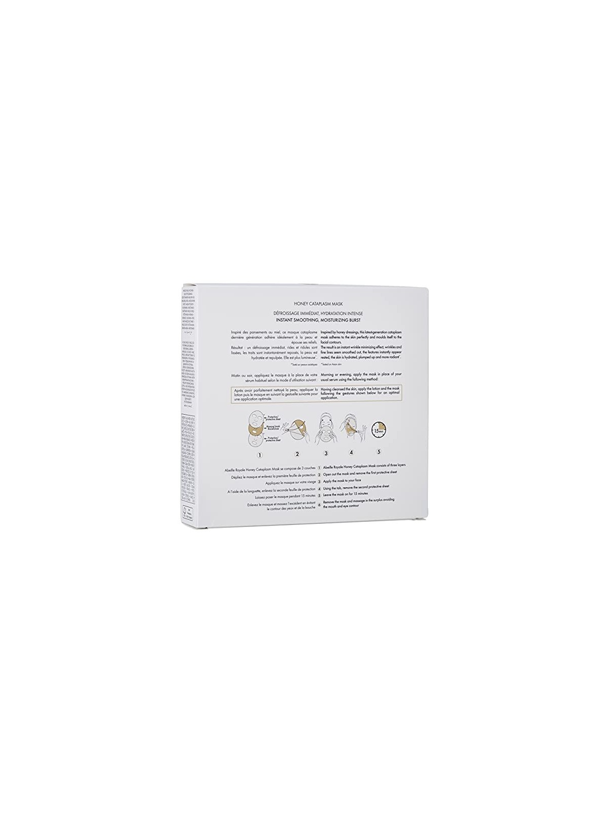 Guerlain ABEILLE ROYALE maschera cataplasma al miele 4 unit donna