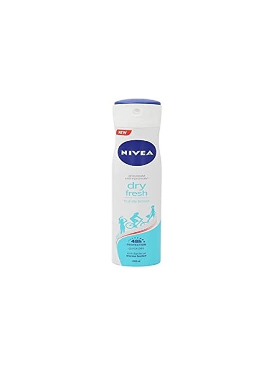 Nivea DRY COMFORT FRESH deo spray 200ml unisex acquista 