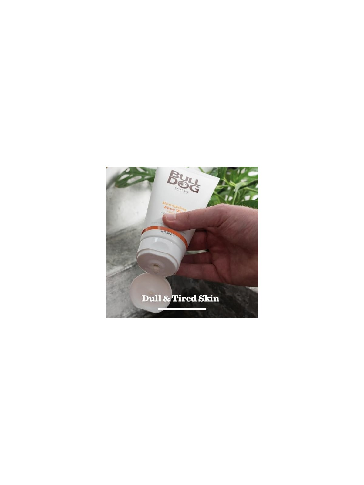 Bulldog Energizzante Face Wash Gel detergente uomo 150ml