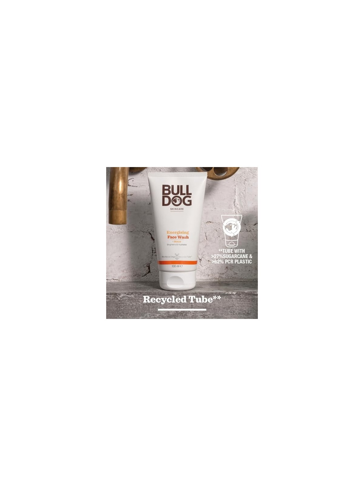 Bulldog Energizzante Face Wash Gel detergente uomo 150ml